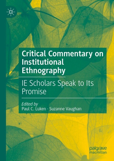 Cover image for book Critical Commentary on Institutional Ethnography