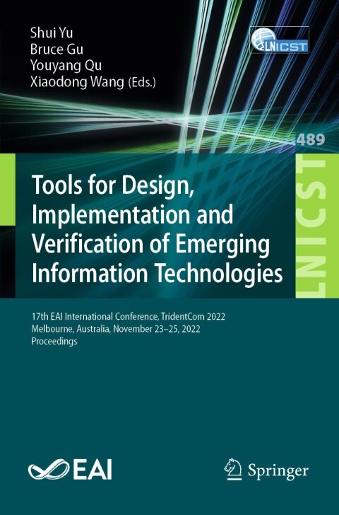 Cover image for book Tools for Design, Implementation and Verification of Emerging Information Technologies