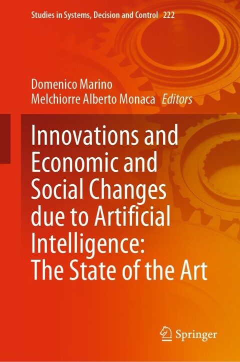 Cover image for book Innovations and Economic and Social Changes due to Artificial Intelligence: The State of the Art