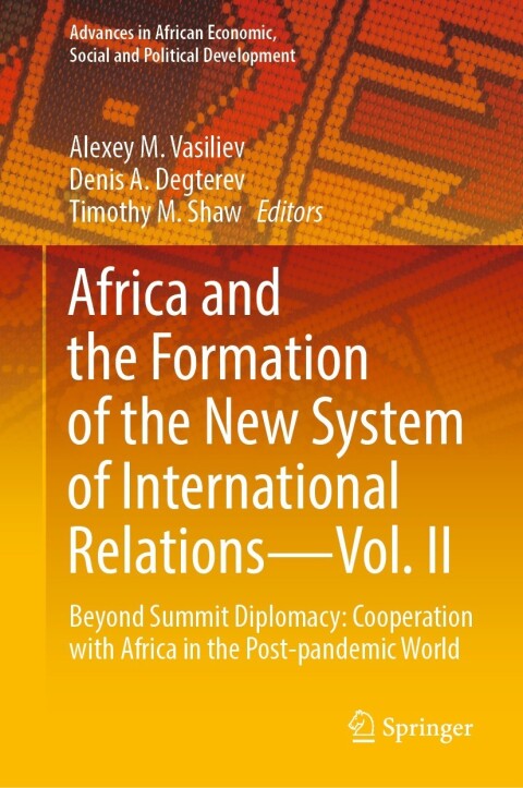Cover image for book Africa and the Formation of the New System of International Relations—Vol. II