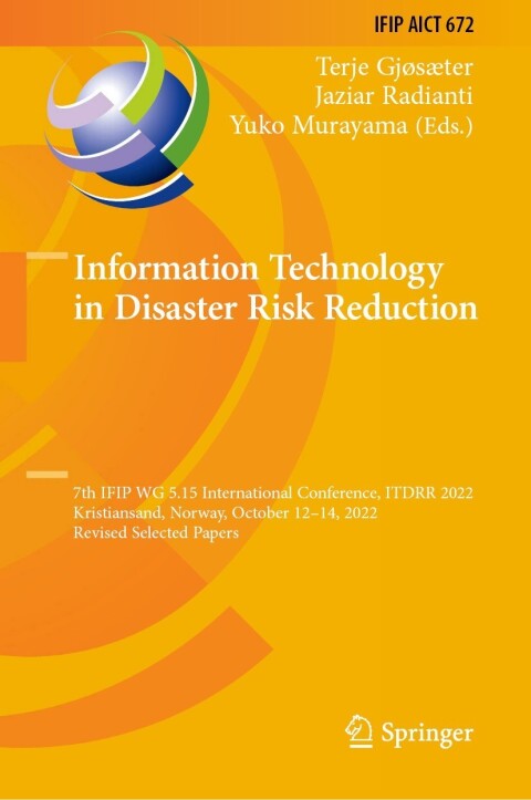 Cover image for book Information Technology in Disaster Risk Reduction