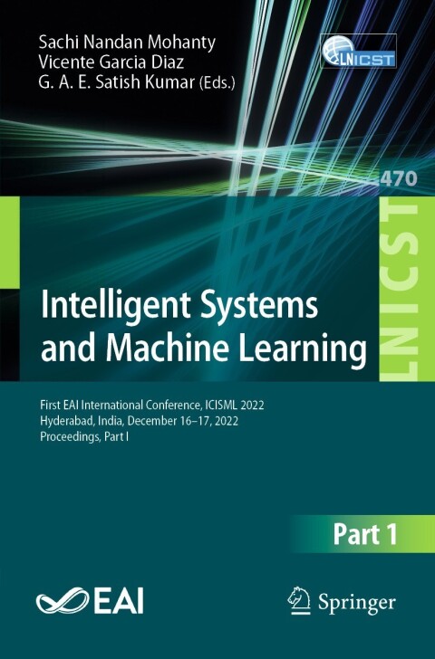 Cover image for book Intelligent Systems and Machine Learning