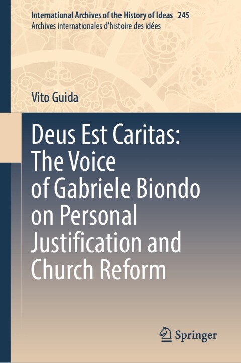 Cover image for book Deus Est Caritas: The Voice of Gabriele Biondo on Personal Justification and Church Reform