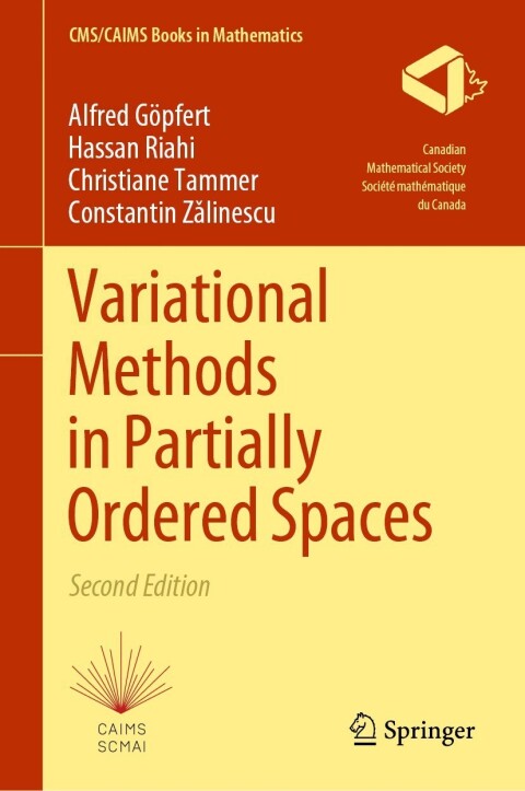Cover image for book Variational Methods in Partially Ordered Spaces
