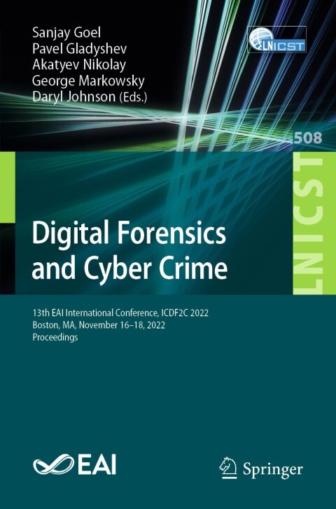 Cover image for book Digital Forensics and Cyber Crime