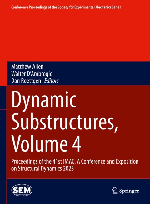 Cover image for book Dynamic Substructures, Volume 4