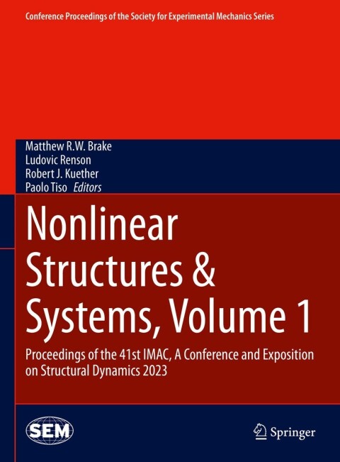 Cover image for book Nonlinear Structures & Systems, Volume 1