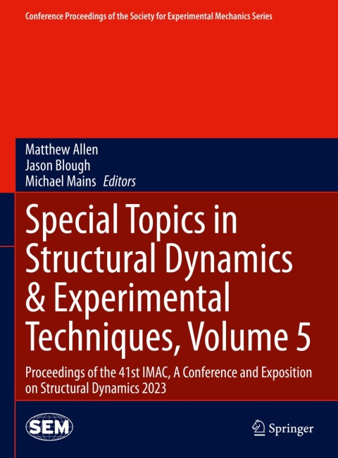 Cover image for book Special Topics in Structural Dynamics & Experimental Techniques, Volume 5