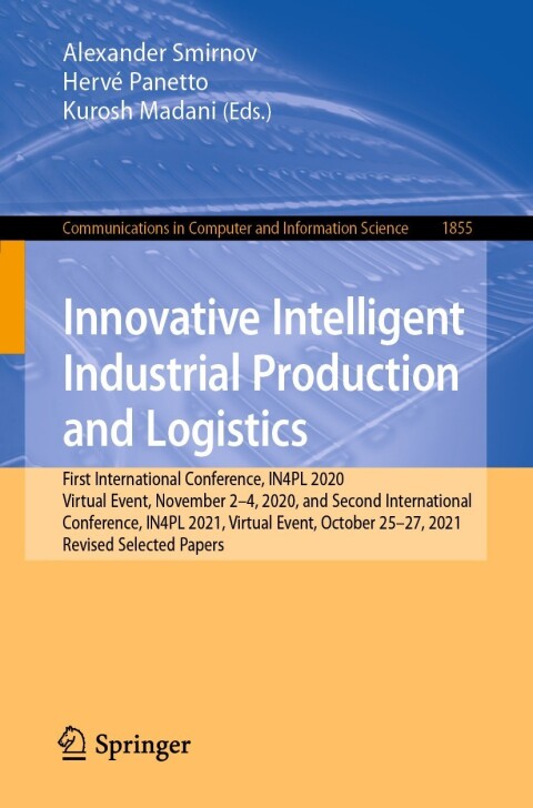 Cover image for book Innovative Intelligent Industrial Production and Logistics