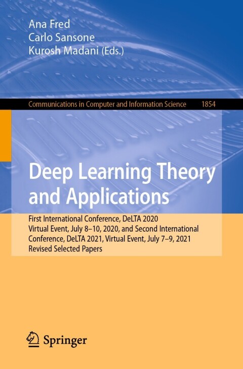 Cover image for book Deep Learning Theory and Applications