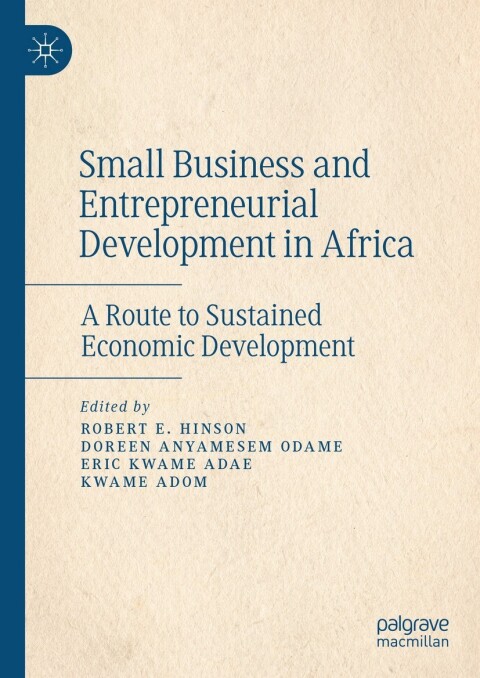 Cover image for book Small Business and Entrepreneurial Development in Africa