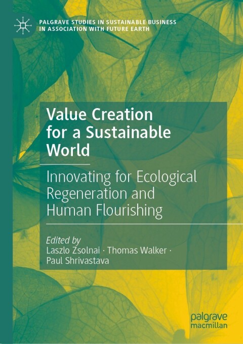 Cover image for book Value Creation for a Sustainable World