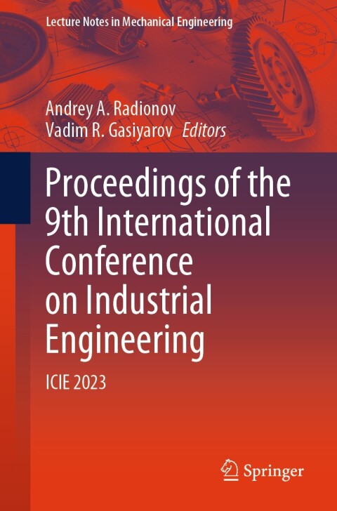 Cover image for book Proceedings of the 9th International Conference on Industrial Engineering