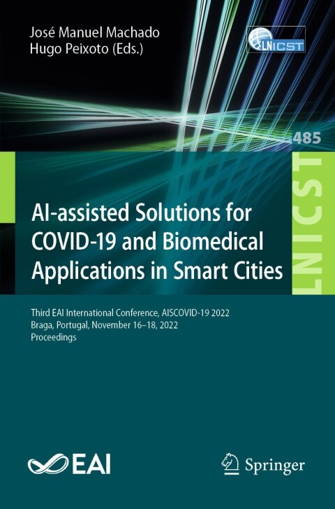 Cover image for book AI-assisted Solutions for COVID-19 and Biomedical Applications in Smart Cities