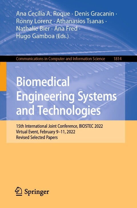 Cover image for book Biomedical Engineering Systems and Technologies