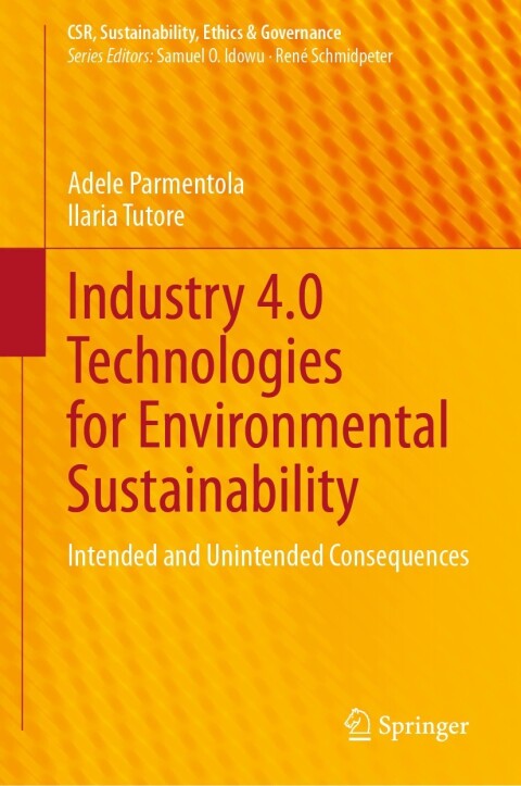 Cover image for book Industry 4.0 Technologies for Environmental Sustainability