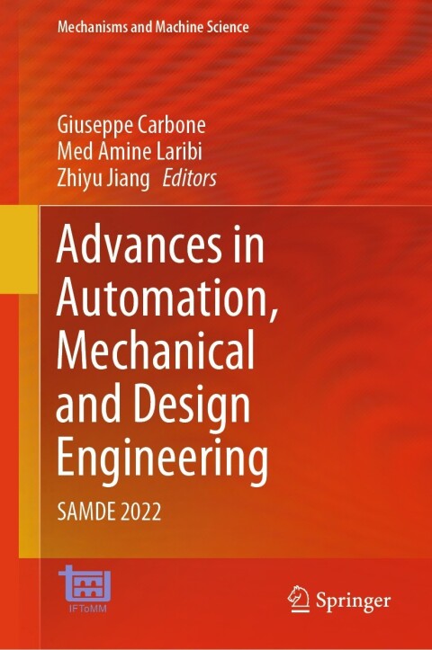 Cover image for book Advances in Automation, Mechanical and Design Engineering