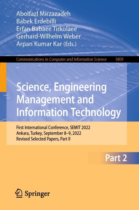 Cover image for book Science, Engineering Management and Information Technology