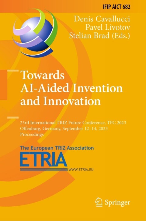 Cover image for book Towards AI-Aided Invention and Innovation