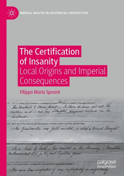Cover image for book The Certification of Insanity