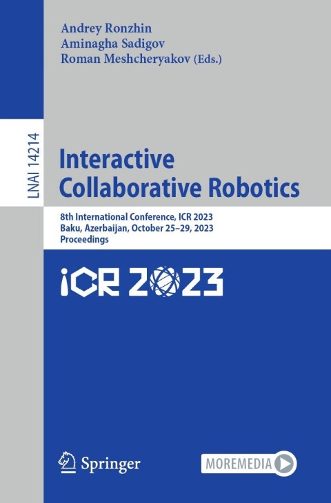 Cover image for book Interactive Collaborative Robotics