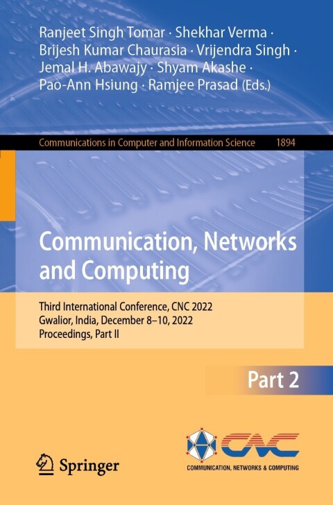 Cover image for book Communication, Networks and Computing