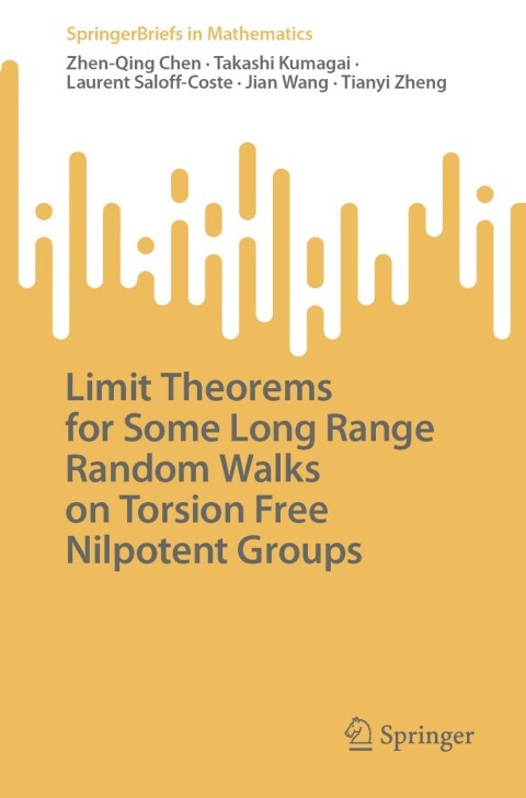 Limit Theorems for Some Long Range Random Walks on Torsion Free Nilpotent Groups 