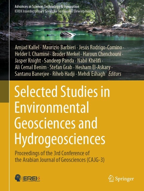 Cover image for book Selected Studies in Environmental Geosciences and Hydrogeosciences