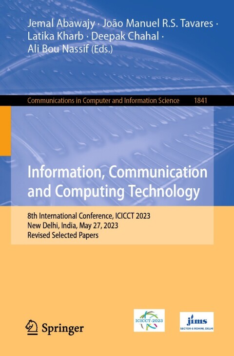 Cover image for book Information, Communication and Computing Technology