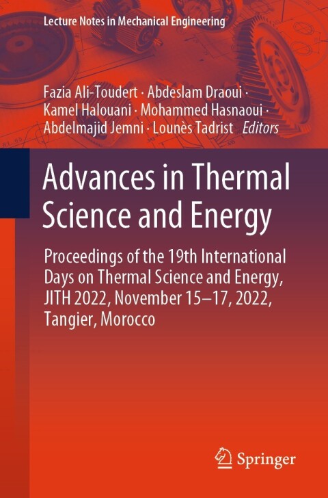Cover image for book Advances in Thermal Science and Energy