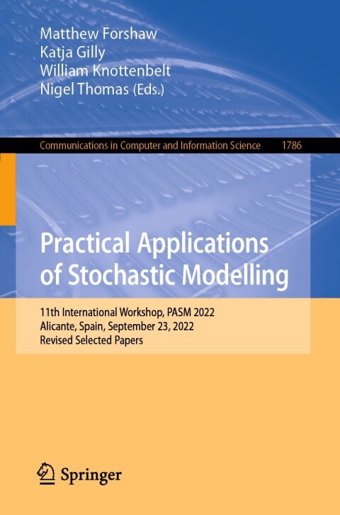 Cover image for book Practical Applications of Stochastic Modelling
