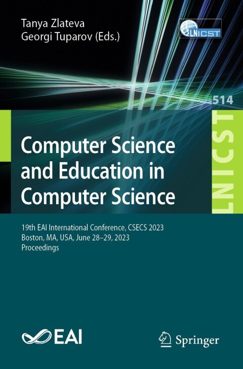 Cover image for book Computer Science and Education in Computer Science