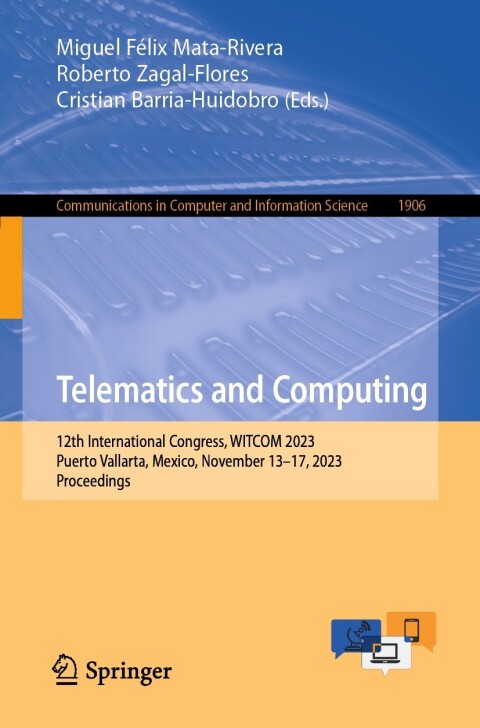 Cover image for book Telematics and Computing