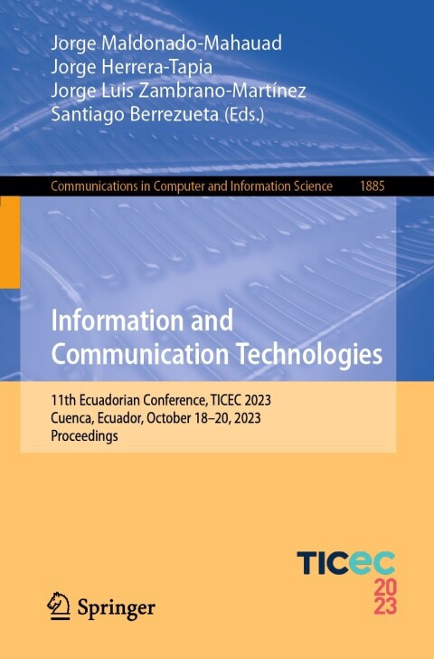 Cover image for book Information and Communication Technologies