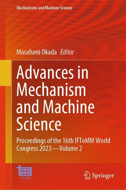 Cover image for book Advances in Mechanism and Machine Science