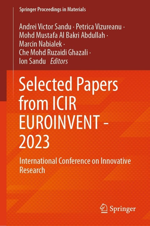 Cover image for book Selected Papers from ICIR EUROINVENT - 2023