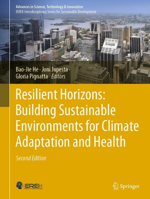 Cover image for book Resilient Horizons: Building Sustainable Environments for Climate Adaptation and Health
