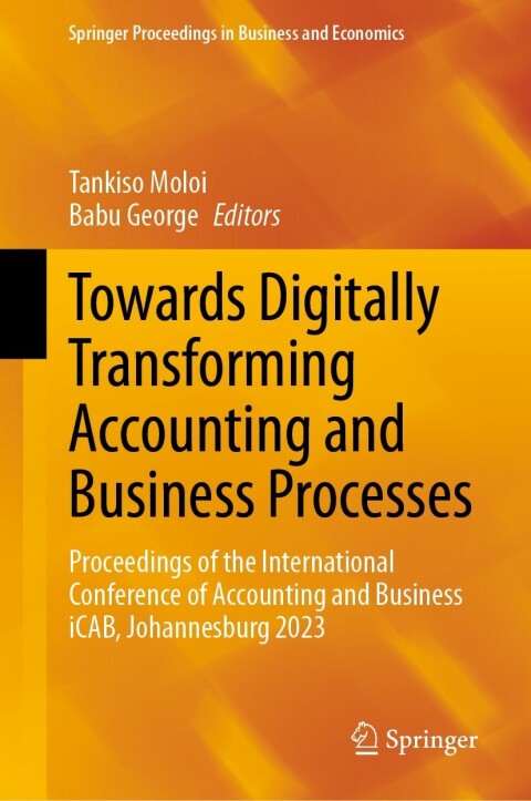 Cover image for book Towards Digitally Transforming Accounting and Business Processes