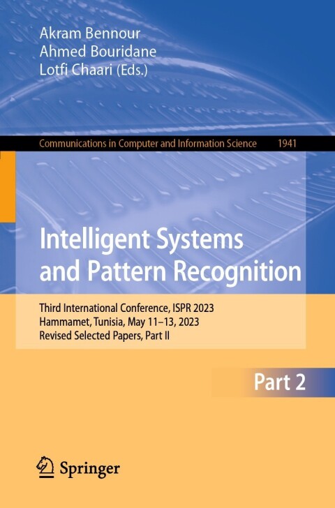 Cover image for book Intelligent Systems and Pattern Recognition