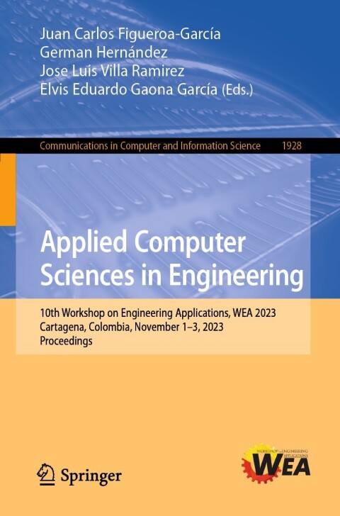 Cover image for book Applied Computer Sciences in Engineering
