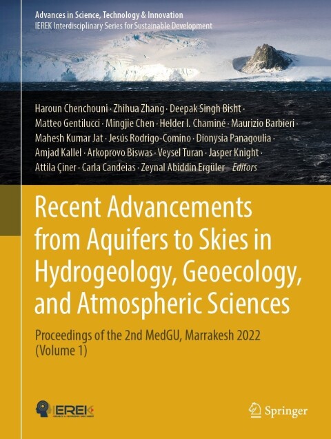 Cover image for book Recent Advancements from Aquifers to Skies in Hydrogeology, Geoecology, and Atmospheric Sciences