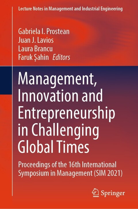 Cover image for book Management, Innovation and Entrepreneurship in Challenging Global Times