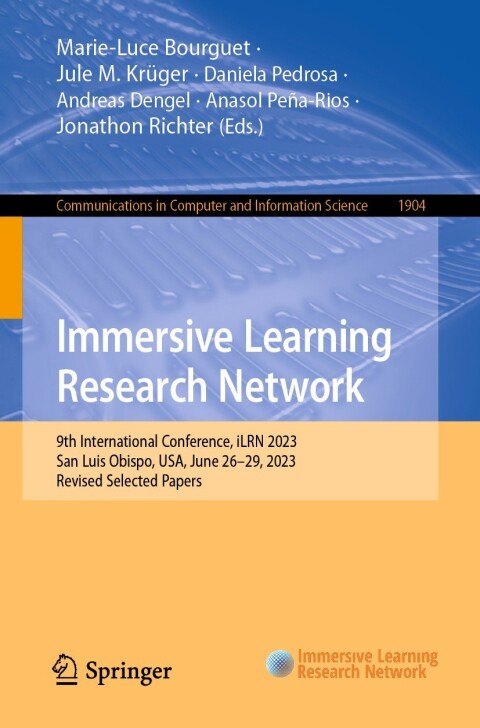 Cover image for book Immersive Learning Research Network