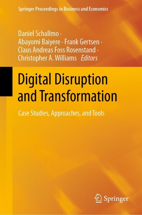 Cover image for book Digital Disruption and Transformation