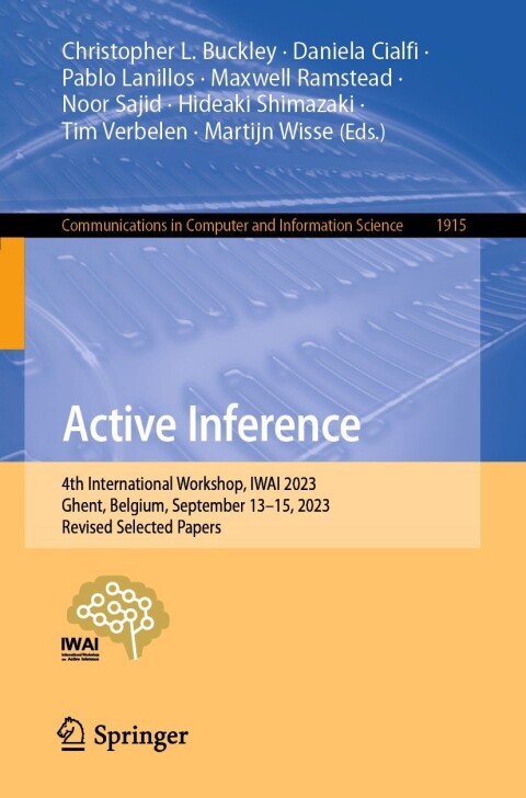 Cover image for book Active Inference