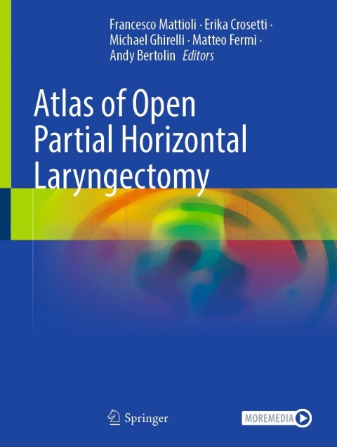 Cover image for book Atlas of Open Partial Horizontal Laryngectomy
