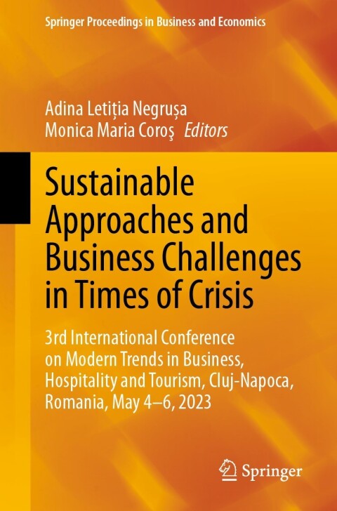 Cover image for book Sustainable Approaches and Business Challenges in Times of Crisis
