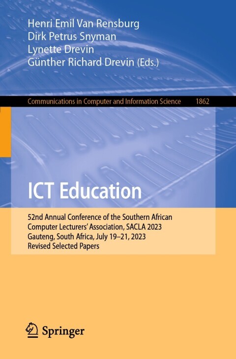 Cover image for book ICT Education