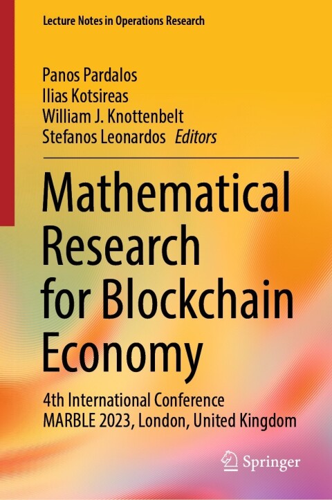 Cover image for book Mathematical Research for Blockchain Economy