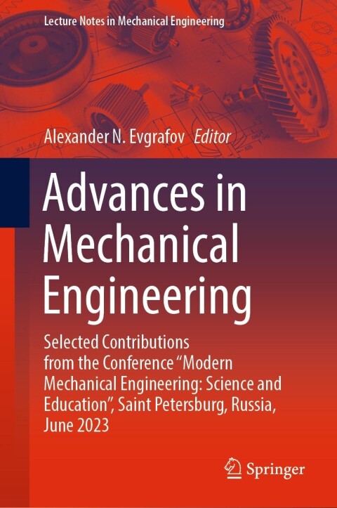 Cover image for book Advances in Mechanical Engineering